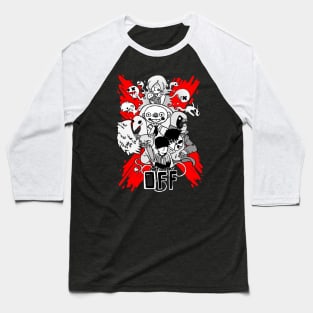 OFF Mortis Ghost Tribute Baseball T-Shirt